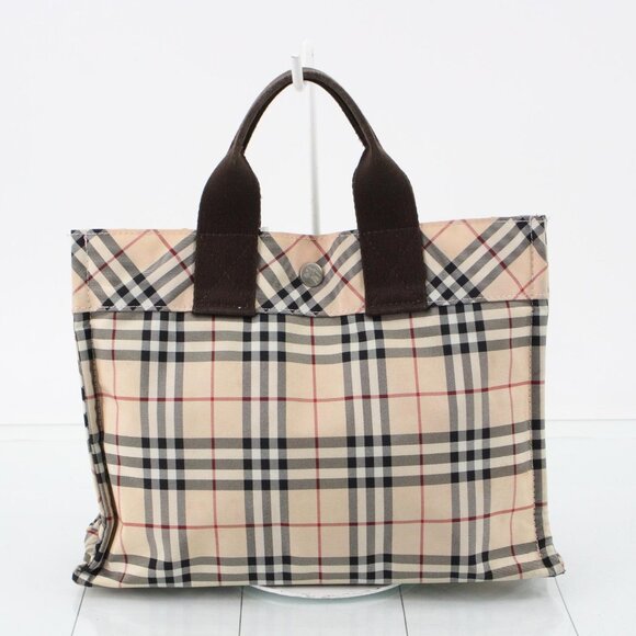 Burberry Nova Check Tote Bag - Picture 1 of 11